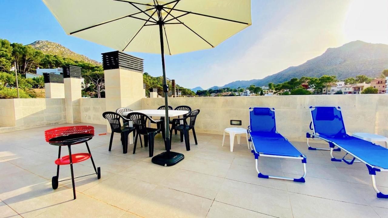 Mirador Blue - Penthouse Apartments With Roof Terrace Cala de Sant Vicenc 外观 照片