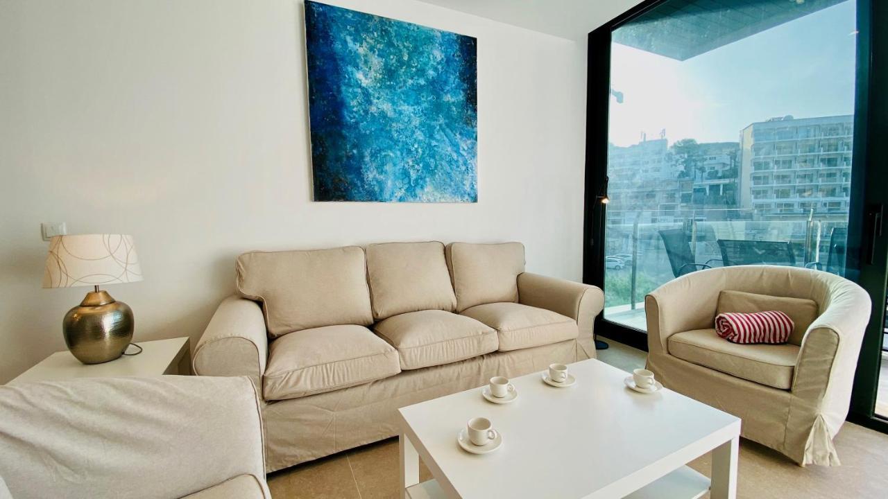 Mirador Blue - Penthouse Apartments With Roof Terrace Cala de Sant Vicenc 外观 照片