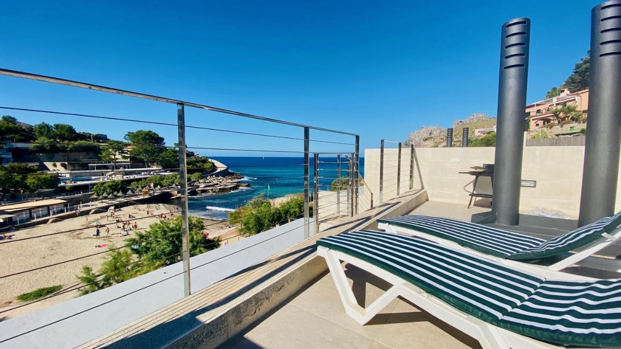 Mirador Blue - Penthouse Apartments With Roof Terrace Cala de Sant Vicenc 外观 照片